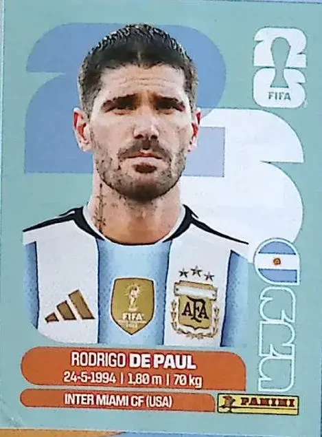DE PAUL Rodrigo 「ARG10」 · FIFA World Cup 2026