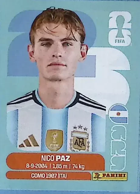 PAZ Nico 「ARG14」 · FIFA World Cup 2026