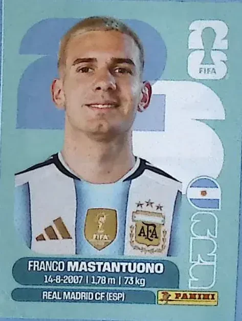 MASTANTUONO Franco 「ARG15」 · FIFA World Cup 2026