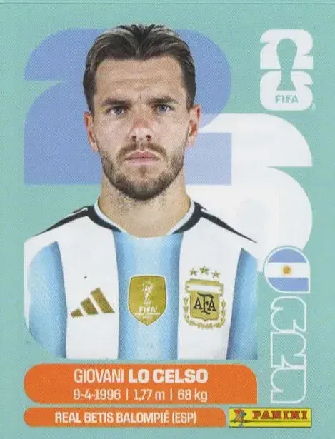 Giovani Lo Celso 「ARG15IN」 · FIFA World Cup 2026