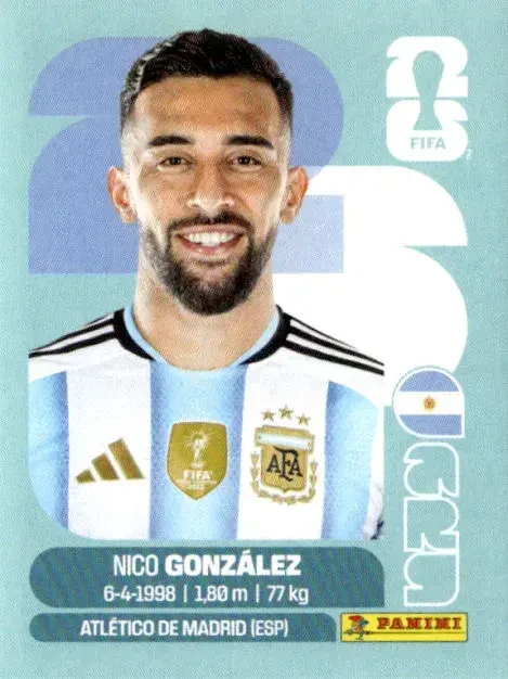 GONZALEZ Nico 「ARG16」 · FIFA World Cup 2026