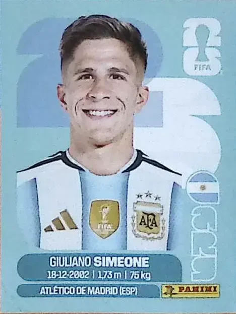 SIMEONE Giuliano 「ARG20」 · FIFA World Cup 2026