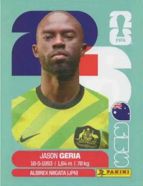 Jason Geria 「AUS09IN」 · FIFA World Cup 2026