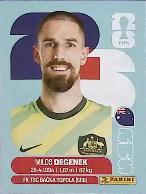 DEGENEK Milos 「AUS10」 · FIFA World Cup 2026