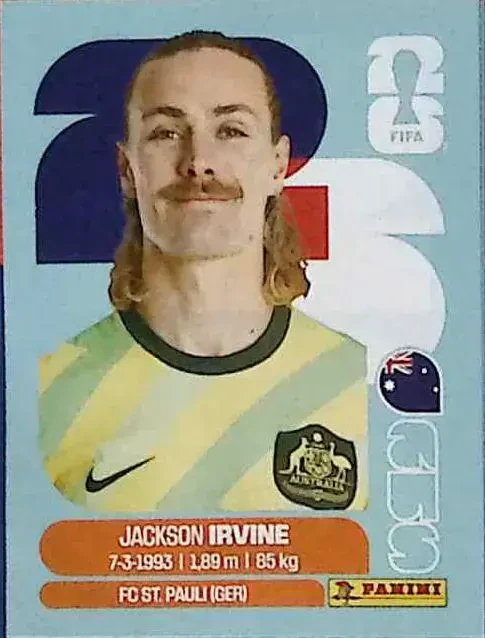 IRVINE Jackson 「AUS11」 · FIFA World Cup 2026