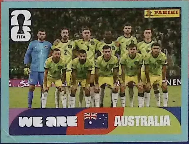 Equipe d'AUSTRALIE 「AUS13」 · FIFA World Cup 2026