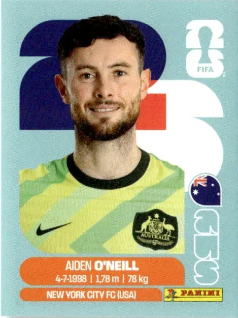 O'NEIL Aiden 「AUS14」 · FIFA World Cup 2026