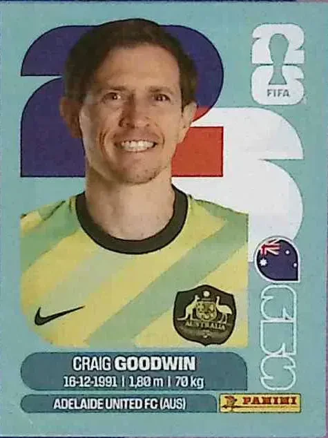 GOODWIN Craig 「AUS17」 · FIFA World Cup 2026