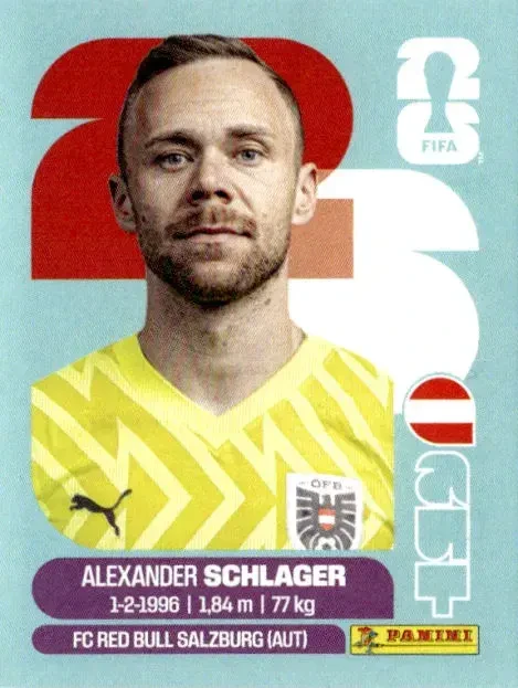 SCHLAGER Alexander 「AUT02」 · FIFA World Cup 2026