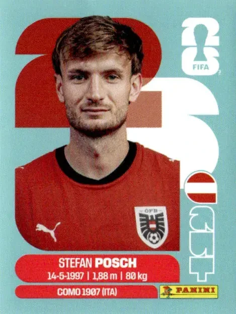 POSCH Stephan 「AUT07」 · FIFA World Cup 2026
