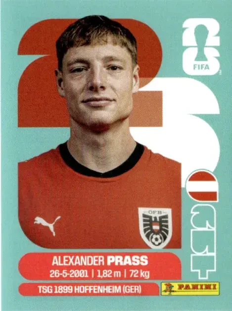 PRASS Alexander 「AUT09」 · FIFA World Cup 2026