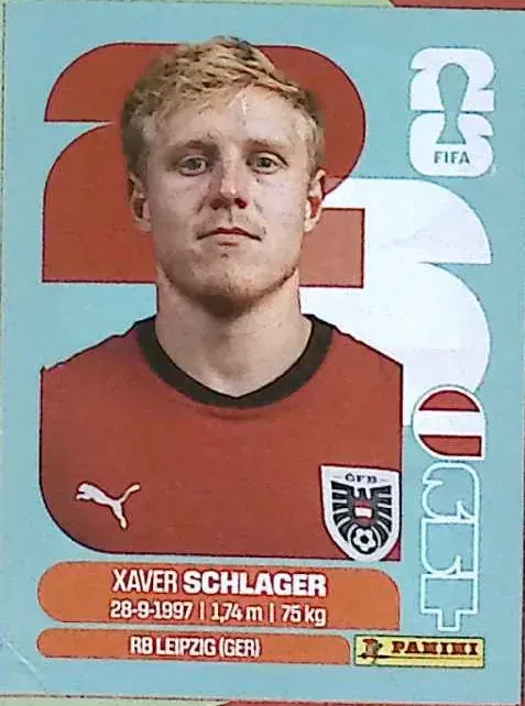 SCHLAGER Xavier 「AUT10」 · FIFA World Cup 2026