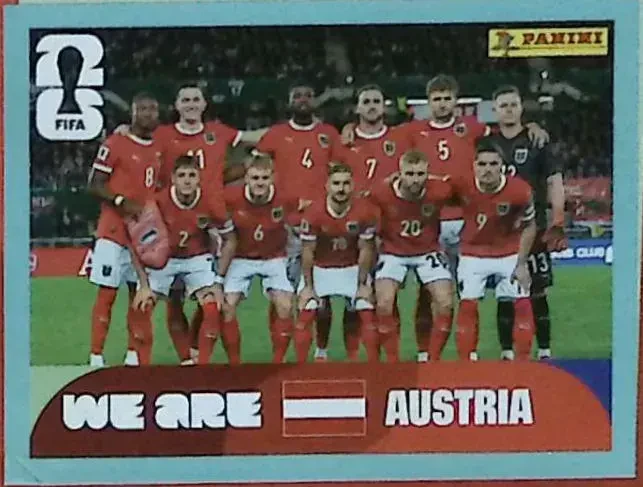 Equipe d'AUTRICHE 「AUT13」 · FIFA World Cup 2026