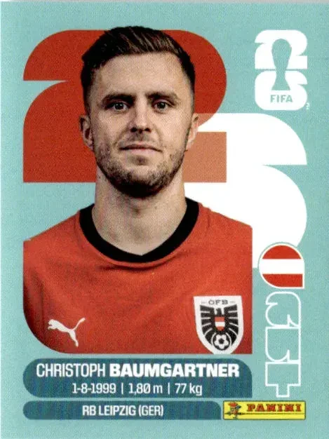BAUMGARTNER Christoph 「AUT18」 · FIFA World Cup 2026