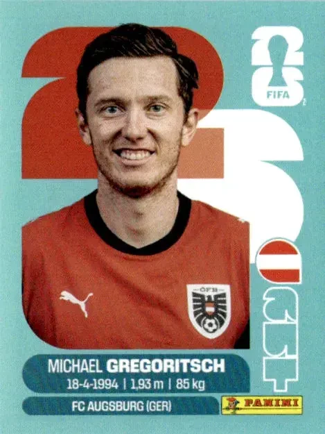 GREGORITSCH Michael 「AUT19」 · FIFA World Cup 2026