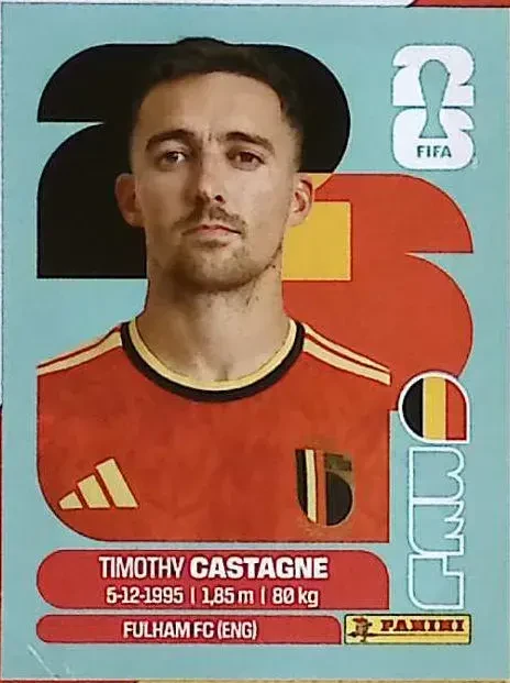 CASTAGNE Timothy 「BEL04」 · FIFA World Cup 2026