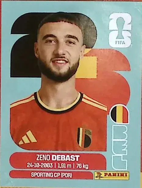 DEBAST Zeno 「BEL05」 · FIFA World Cup 2026