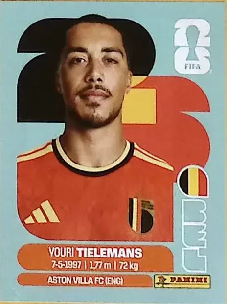 TIELEMANS Youri 「BEL09」 · FIFA World Cup 2026
