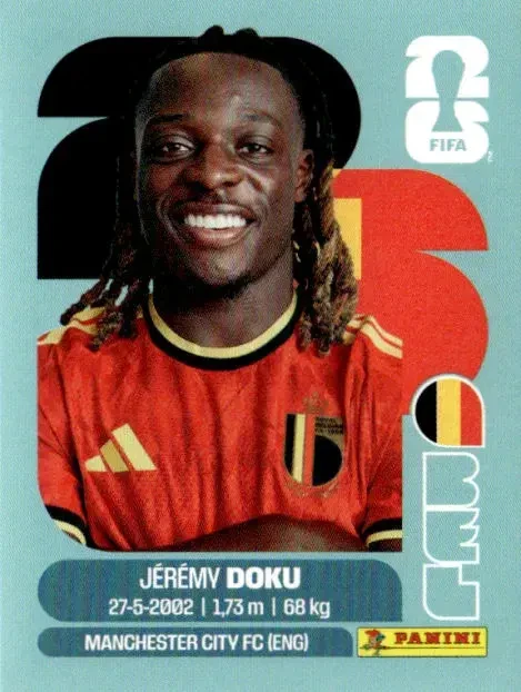 DOKU Jeremy 「BEL16」 · FIFA World Cup 2026