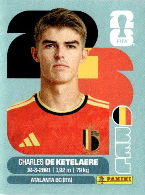 DE KETELAERE Charles 「BEL17」 · FIFA World Cup 2026