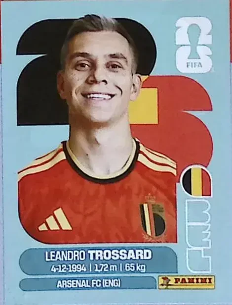 TROSSARD Leandro 「BEL18」 · FIFA World Cup 2026
