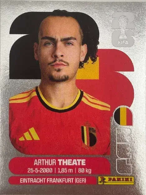 Arthur Theate 「BELa03」 · FIFA World Cup 2026
