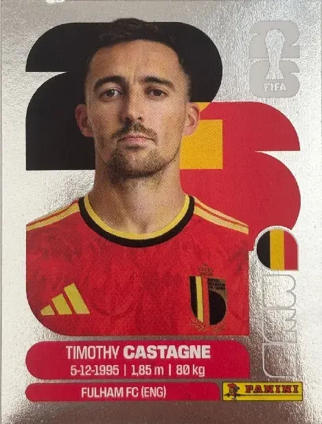 Timothy Castagne 「BELa04」 · FIFA World Cup 2026