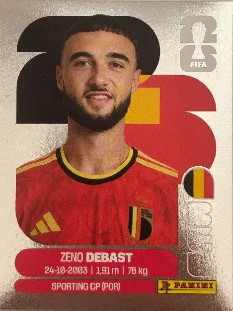 Zeno Debast 「BELa05」 · FIFA World Cup 2026