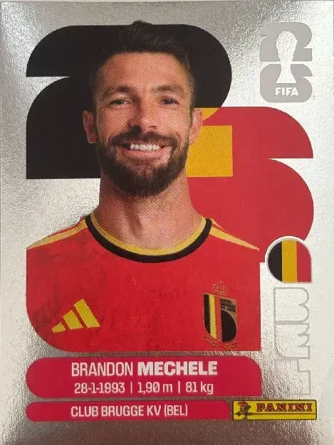 Brandon Mechele 「BELa06」 · FIFA World Cup 2026
