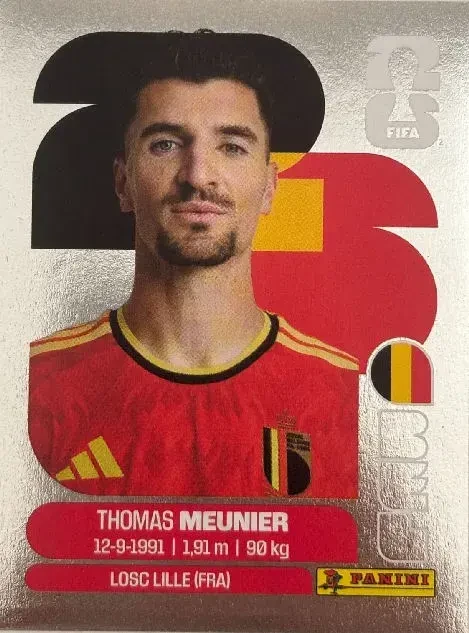 Thomas Meunier 「BELa08」 · FIFA World Cup 2026