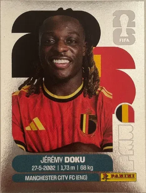 Jérémy Doku 「BELa16」 · FIFA World Cup 2026