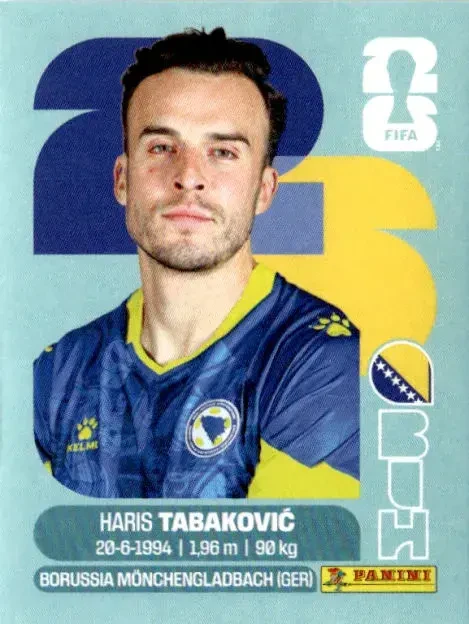 TABAKOVIC Haris 「BIH20」 · FIFA World Cup 2026