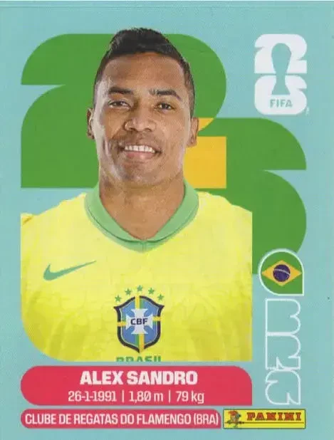 Alex Sandro 「BRA05IN」 · FIFA World Cup 2026