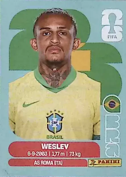 WESLEV 「BRA08」 · FIFA World Cup 2026