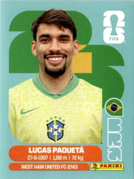 LUCAS PAQUETA 「BRA09」 · FIFA World Cup 2026