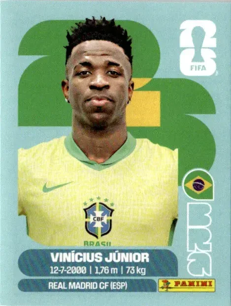 VINICIUS JUNIOR 「BRA14」 · FIFA World Cup 2026