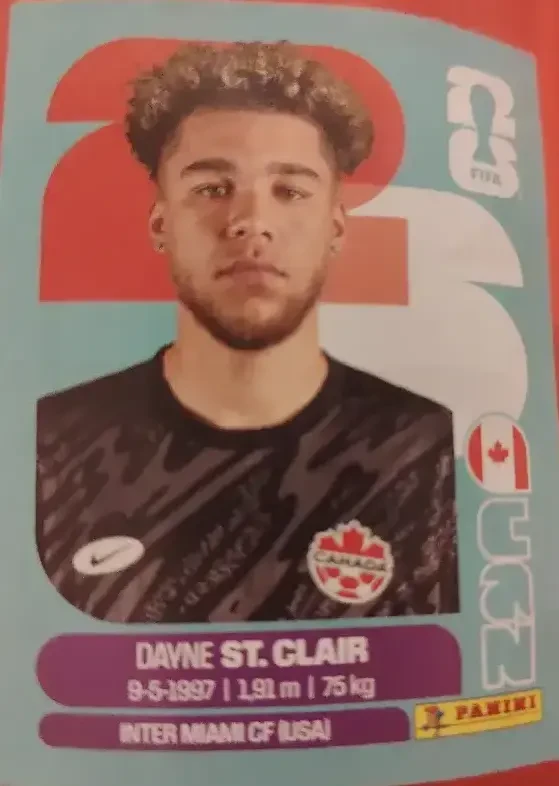 ST CLAIR Dayne 「CAN02」 · FIFA World Cup 2026