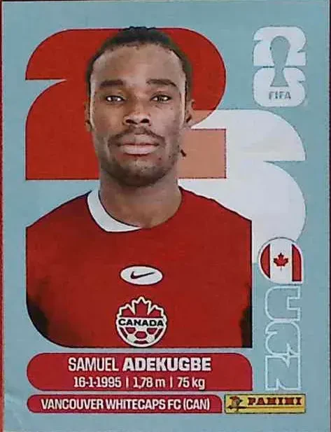 ADEKUGBE Samuel 「CAN05」 · FIFA World Cup 2026