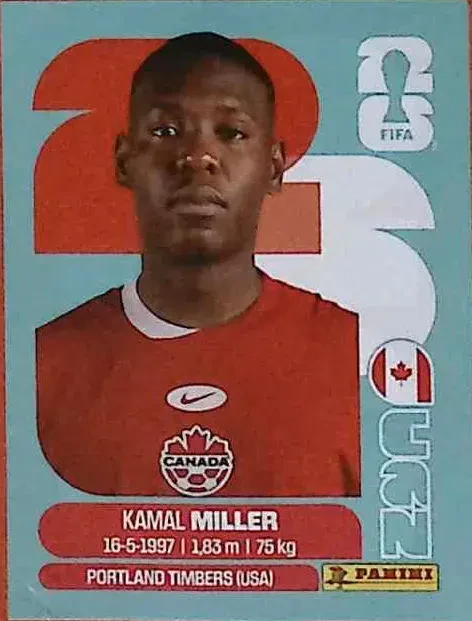 MILLER Kamal 「CAN09」 · FIFA World Cup 2026