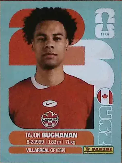 BUCHANAN Tajon 「CAN17」 · FIFA World Cup 2026