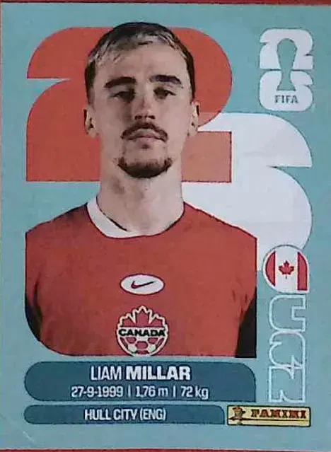 MILLAR Liam 「CAN18」 · FIFA World Cup 2026