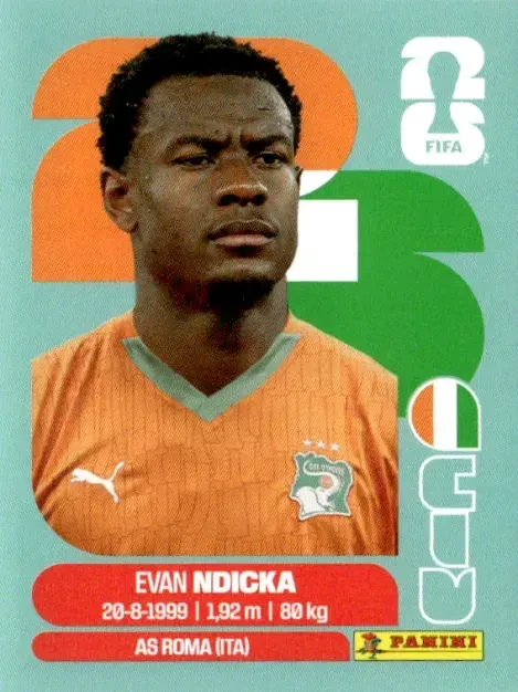 NDICKA Evan 「CIV06」 · FIFA World Cup 2026