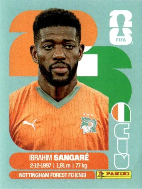SANGARE Ibrahim 「CIV12」 · FIFA World Cup 2026