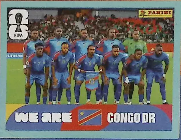 Equipe de la REPUBLIQUE DEMOCRATIVE DU CONGO 「COD13」 · FIFA World Cup 2026