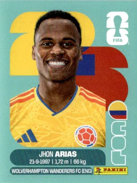 ARIAS Jhon 「COL17」 · FIFA World Cup 2026