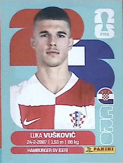 VUSKOVIC Luka 「CRO06」 · FIFA World Cup 2026