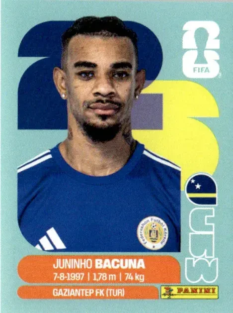 BACUNA Juninho 「CUW11」 · FIFA World Cup 2026