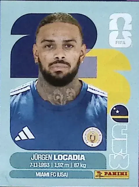 LOCADIA Jurgen 「CUW17」 · FIFA World Cup 2026