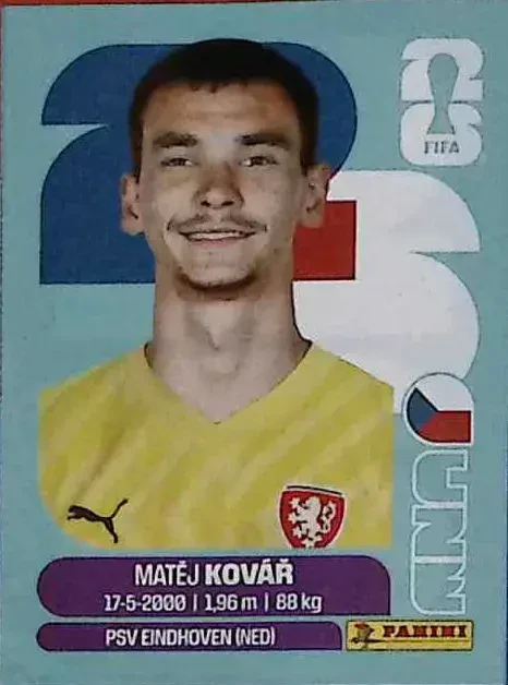 KOVAR Matej 「CZE02」 · FIFA World Cup 2026