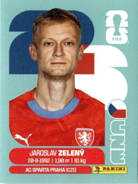 ZELENY Jaroslav 「CZE06」 · FIFA World Cup 2026